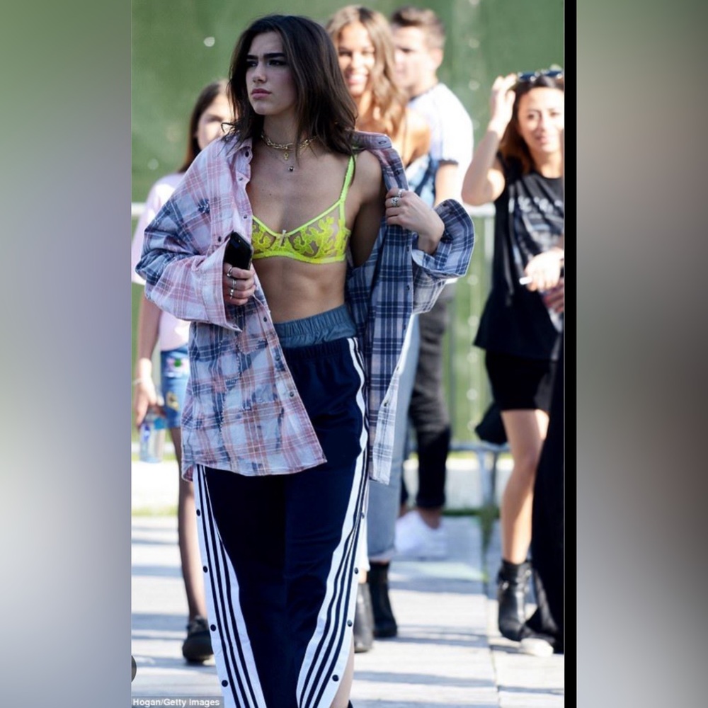 New With Tag Split Side Lines Buttons Side Split … - image 1